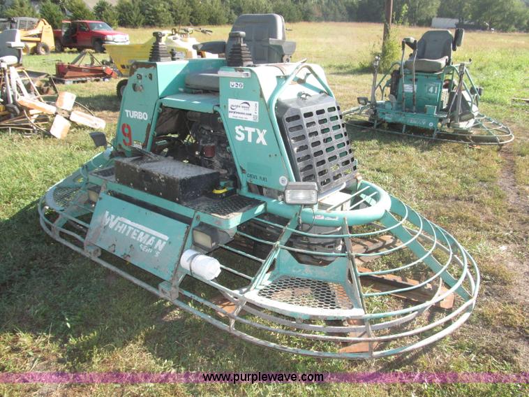 image for item F7129 2004 Whiteman STX-55J-6 non-overlapping 10' trowel