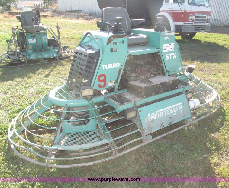 image for item F7129 2004 Whiteman STX-55J-6 non-overlapping 10' trowel