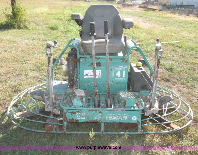 image for item F7130 Whiteman HTN-31V-TCSL 8' non-overlapping RO trowel