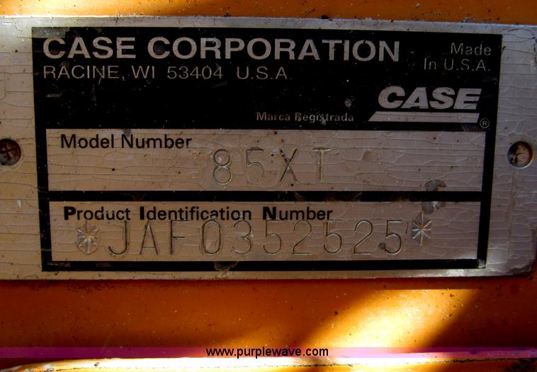 image for item F7135 Case 85XT skid steer