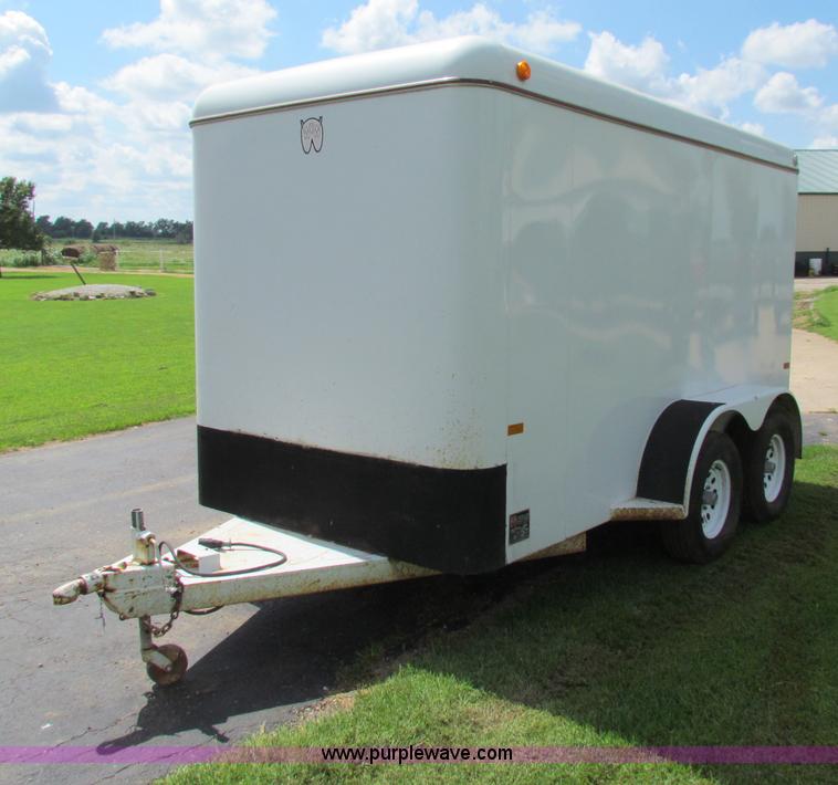 image for item G4089 2003 WW enclosed trailer