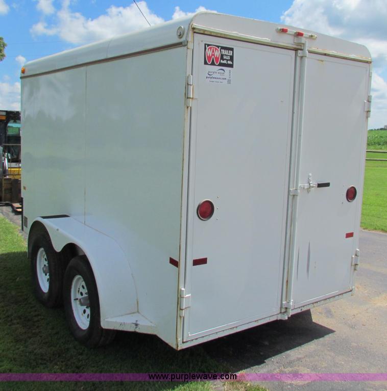 image for item G4089 2003 WW enclosed trailer