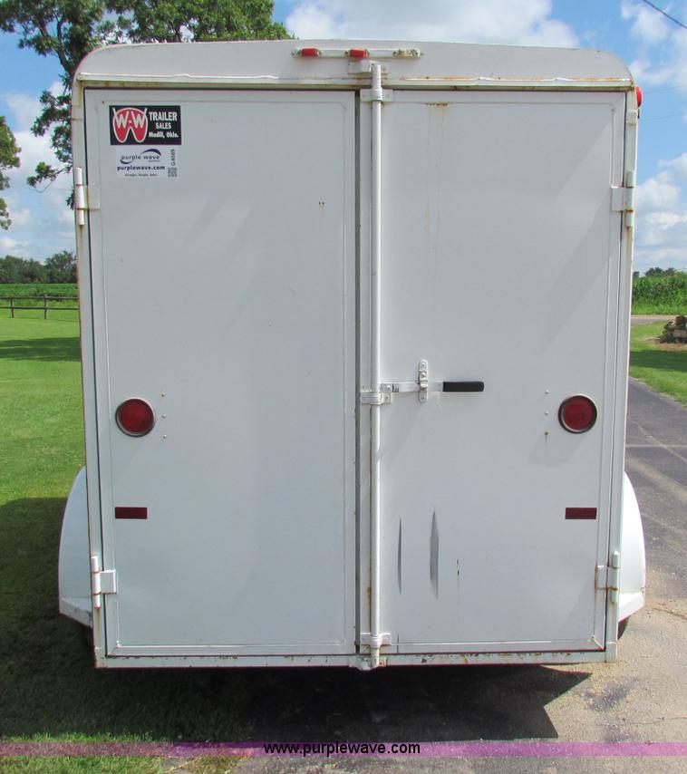 image for item G4089 2003 WW enclosed trailer