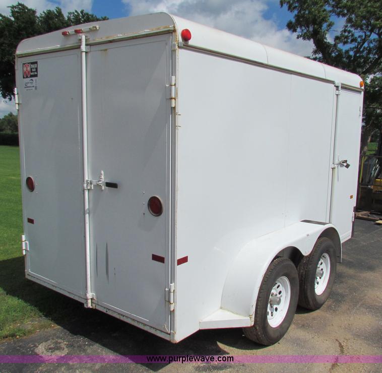 image for item G4089 2003 WW enclosed trailer