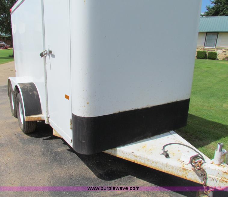 image for item G4089 2003 WW enclosed trailer