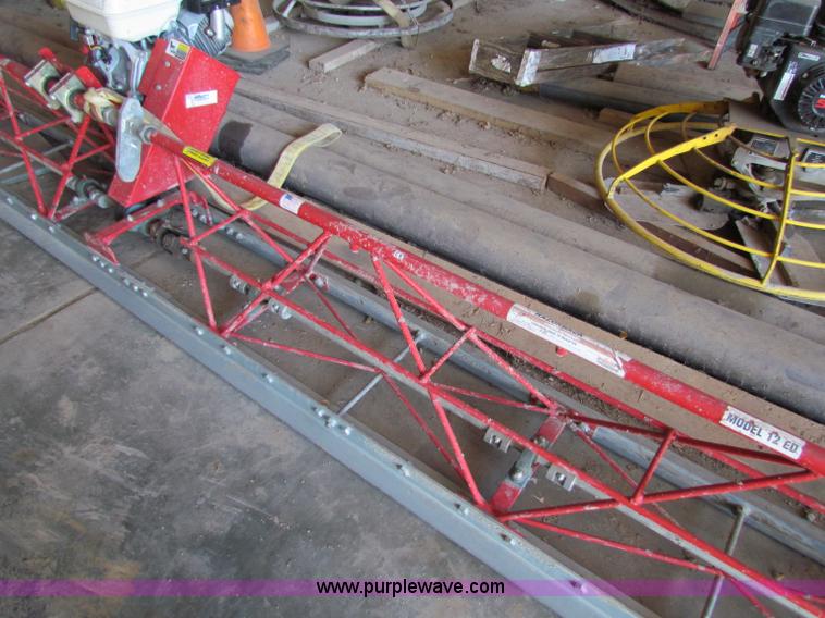 image for item G4168 Allen Engineering 12ED 12' power screed