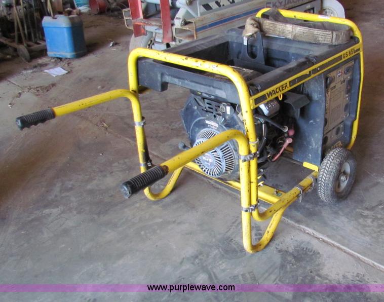 image for item G4171 Wacker GS8.5 generator