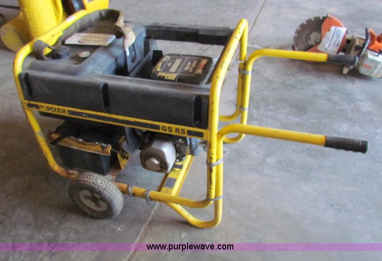 image for item G4171 Wacker GS8.5 generator
