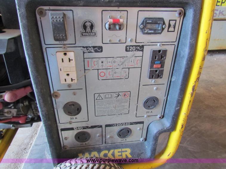 image for item G4171 Wacker GS8.5 generator