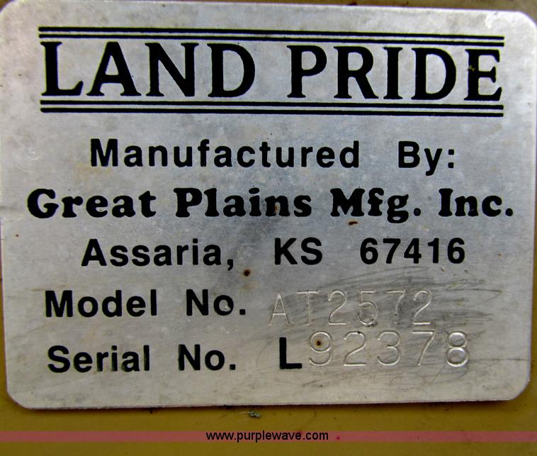 image for item G9434 Land Pride 2572 72" rotary mower