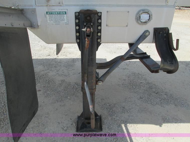 image for item G9447 1995 Walker stainless steel tanker trailer