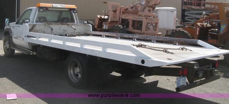 image for item H6352 1994 Chevrolet Silverado 3500HD rollback truck