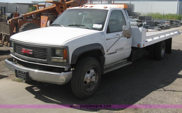 image for item H6352 1994 Chevrolet Silverado 3500HD rollback truck