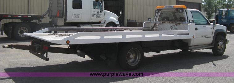 image for item H6352 1994 Chevrolet Silverado 3500HD rollback truck