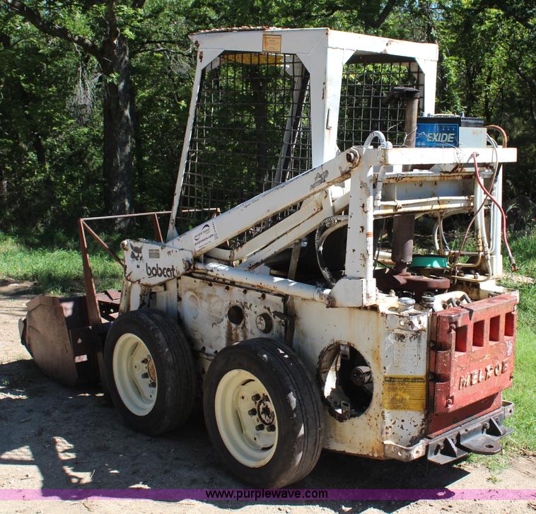image for item H6841 Bobcat 600 skid steer