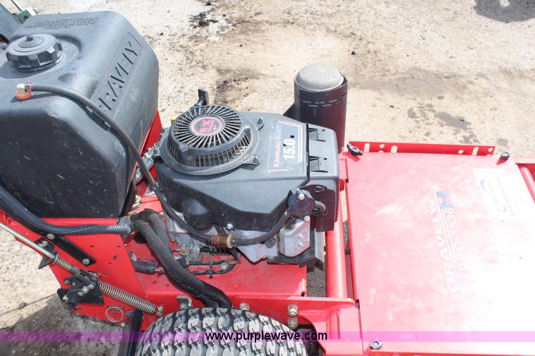 image for item H6964 Gravely Pro 1536H lawn mower