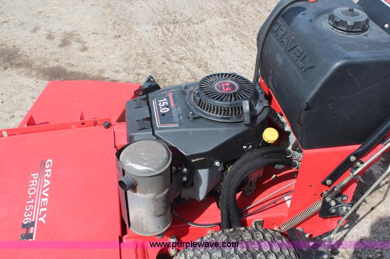 image for item H6964 Gravely Pro 1536H lawn mower