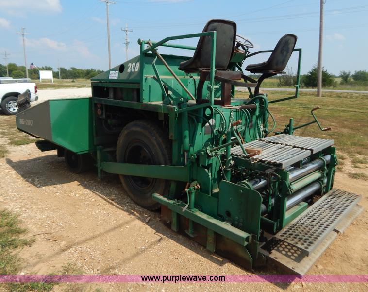 image for item B5829 Barber Greene BG200 paver