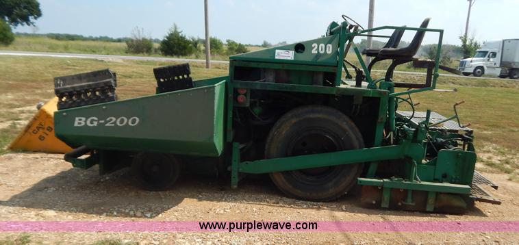 image for item B5829 Barber Greene BG200 paver