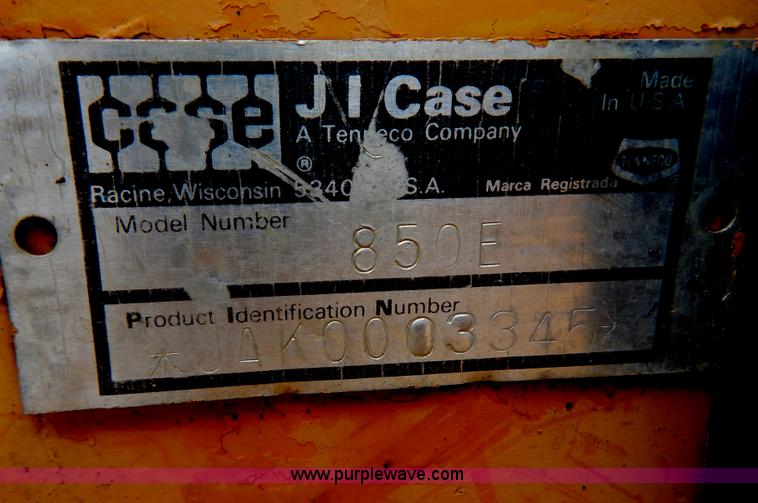 image for item B5839 1993 Case 850E dozer