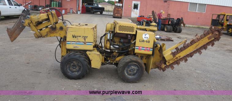image for item D5923 Vermeer LM40 cable plow