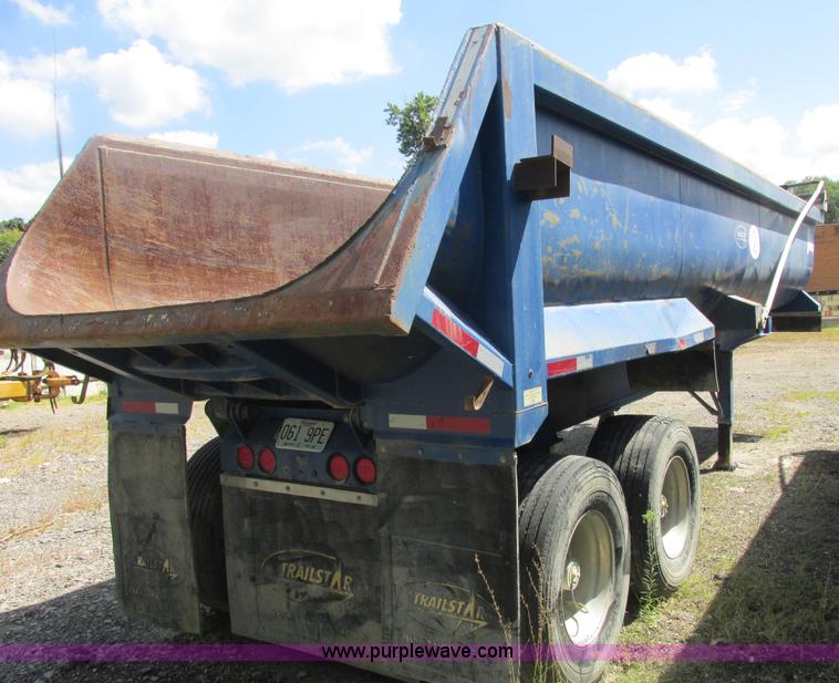 image for item E7353 2008 Trailstar 28' dump trailer