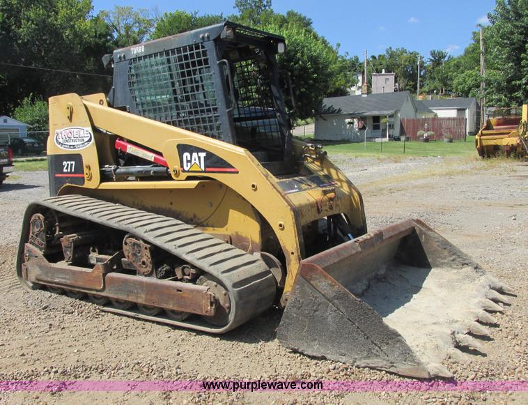 image for item E7355 Caterpillar 277 track skid steer