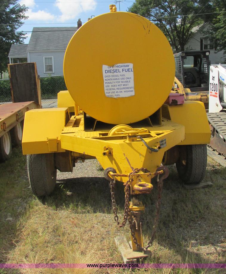 image for item E7357 1973 Helmburger 500 gallon fuel tank trailer