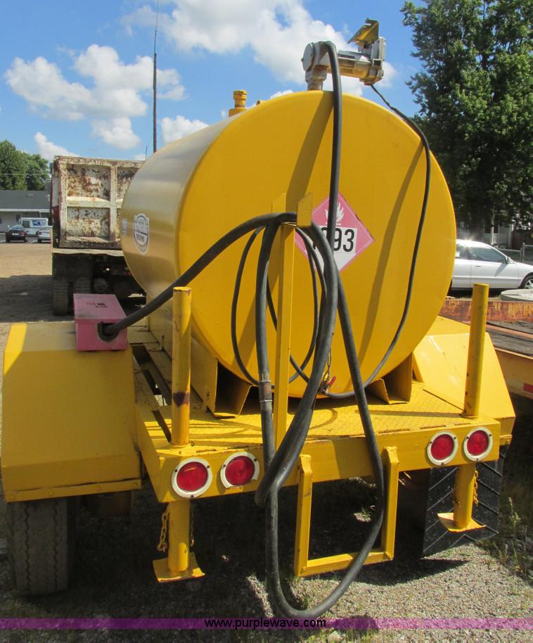 image for item E7357 1973 Helmburger 500 gallon fuel tank trailer