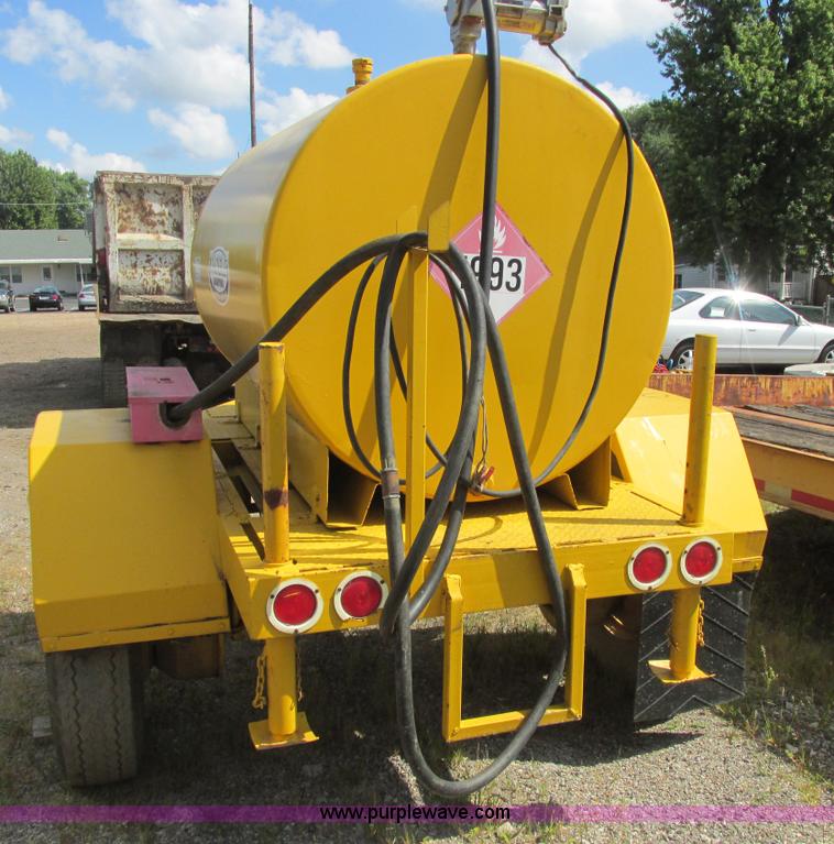 image for item E7357 1973 Helmburger 500 gallon fuel tank trailer