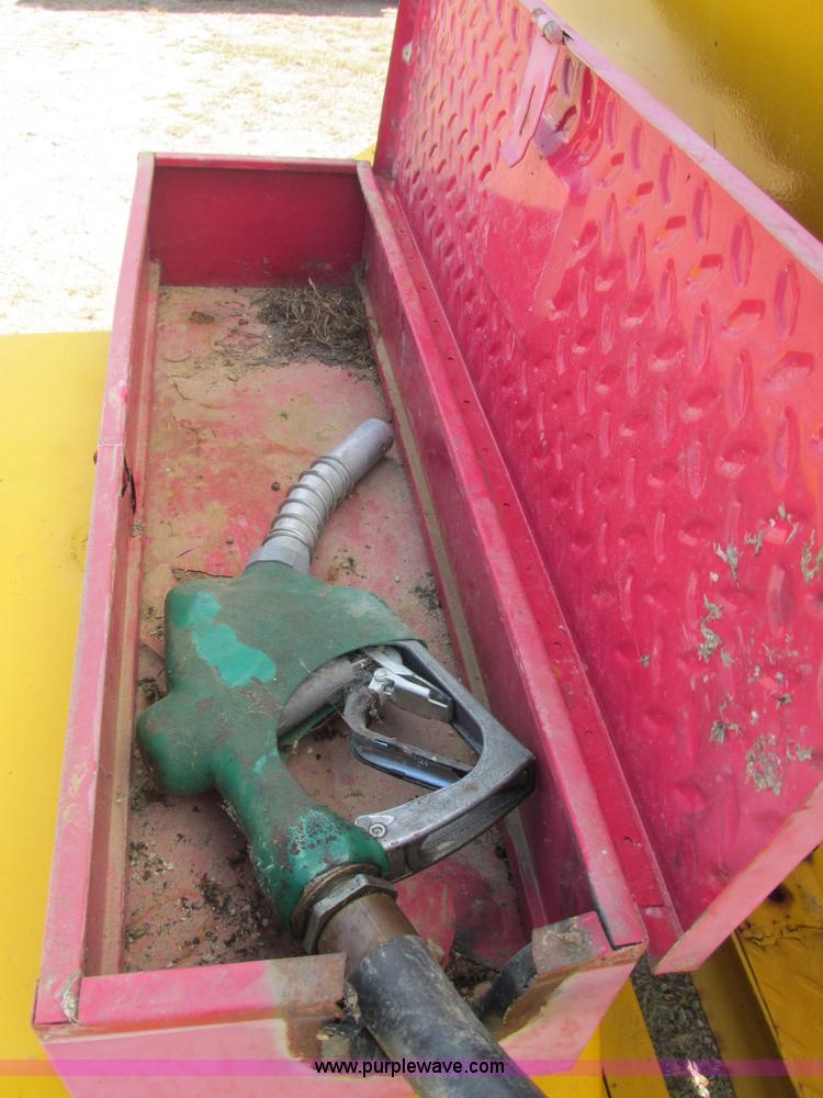 image for item E7357 1973 Helmburger 500 gallon fuel tank trailer