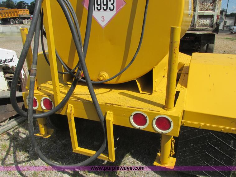 image for item E7357 1973 Helmburger 500 gallon fuel tank trailer