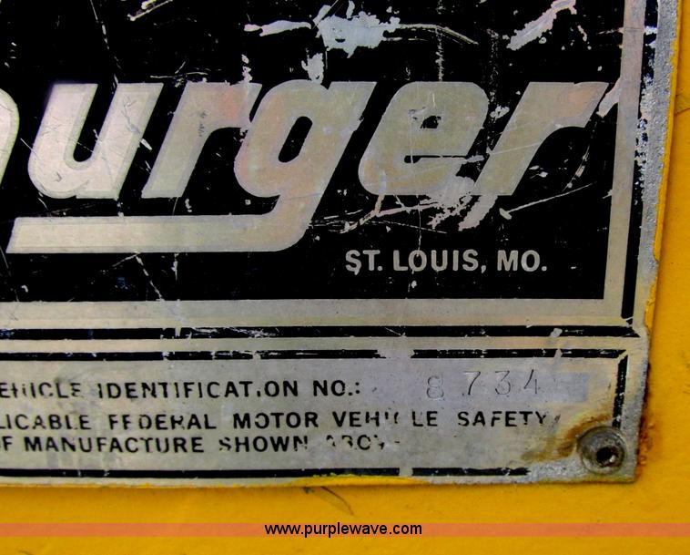 image for item E7357 1973 Helmburger 500 gallon fuel tank trailer