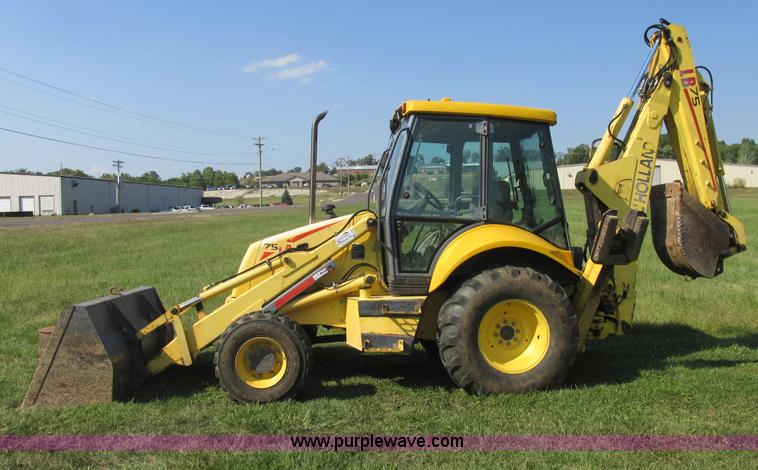 image for item E7365 2001 New Holland LB75 backhoe