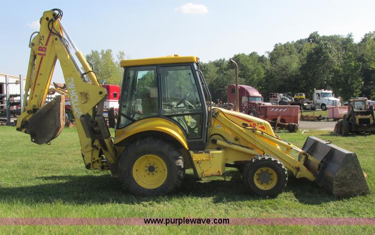 image for item E7365 2001 New Holland LB75 backhoe