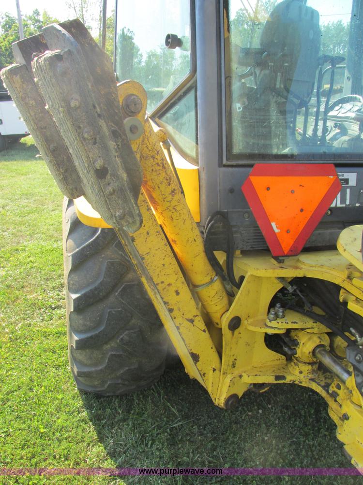 image for item E7365 2001 New Holland LB75 backhoe
