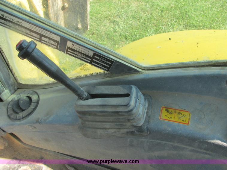 image for item E7365 2001 New Holland LB75 backhoe