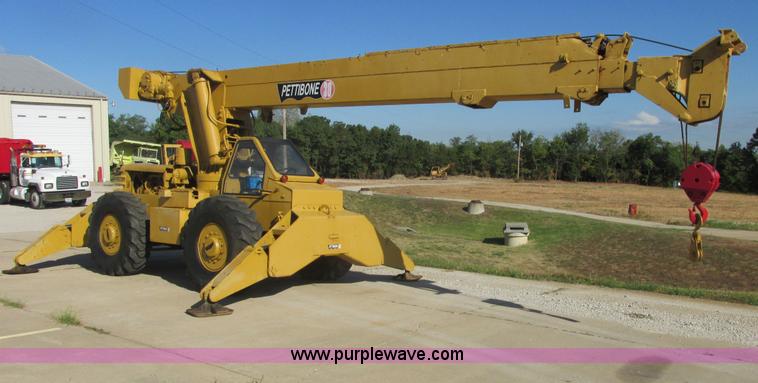 image for item E7366 1969 Pettibone 30 all terrain 15 ton crane