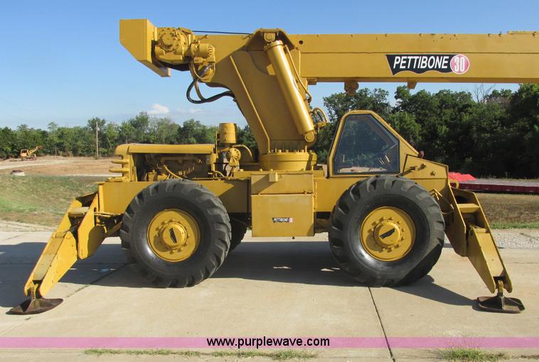 image for item E7366 1969 Pettibone 30 all terrain 15 ton crane