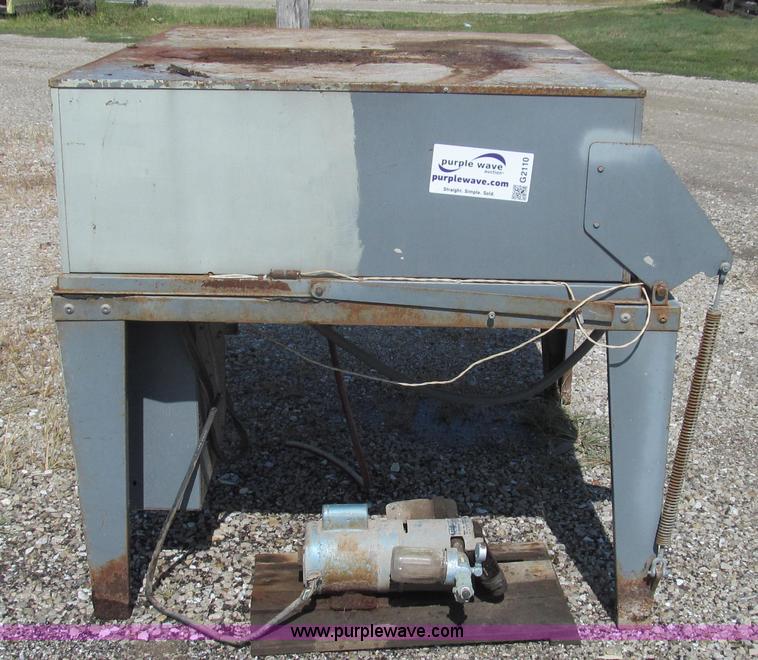 image for item G2110 Scotchlite heat lamp applicator table