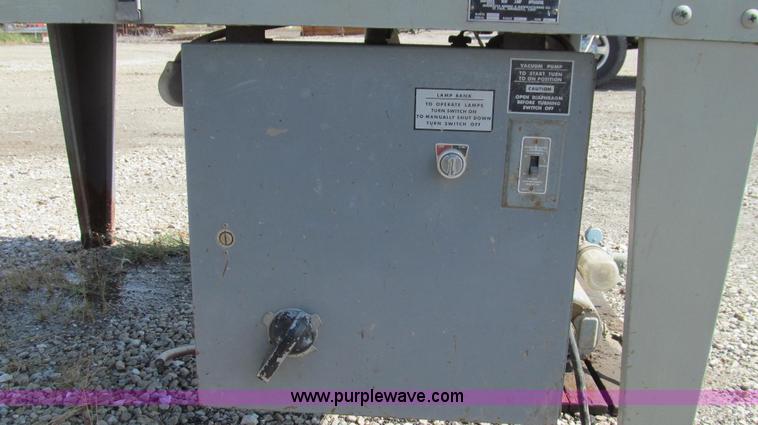 image for item G2110 Scotchlite heat lamp applicator table