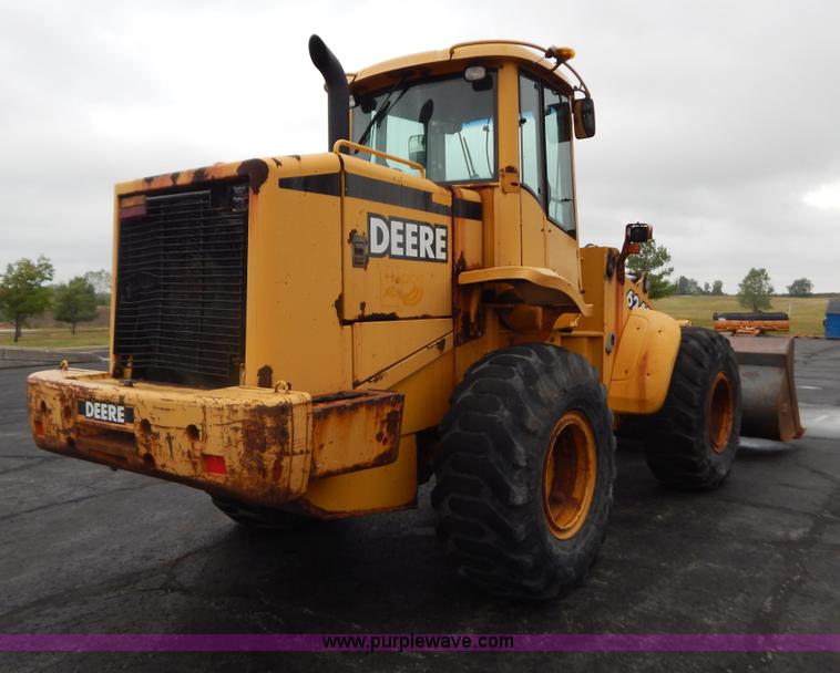 image for item G3466 1999 John Deere 624H wheel loader