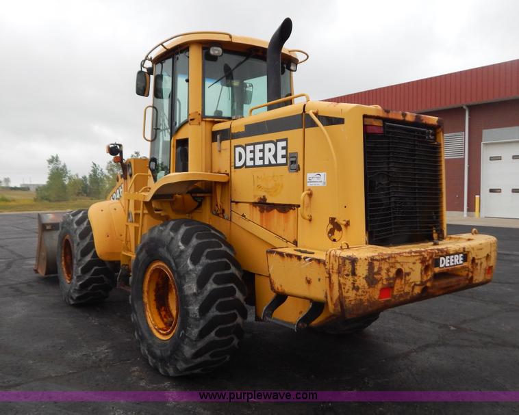 image for item G3466 1999 John Deere 624H wheel loader