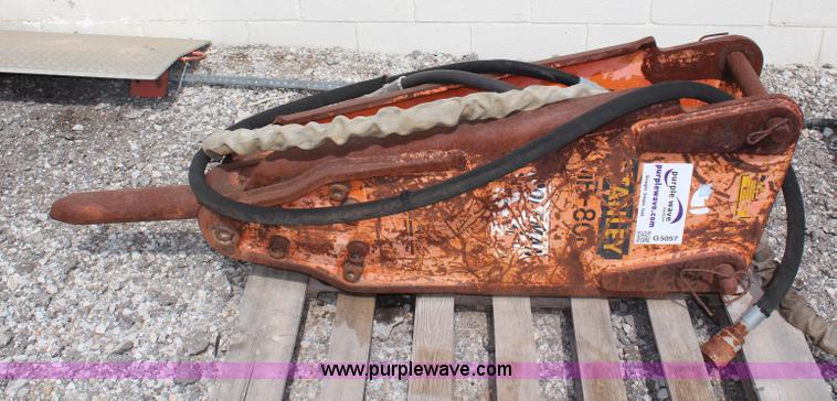 image for item G5057 Stanley MP800 hydraulic breaker