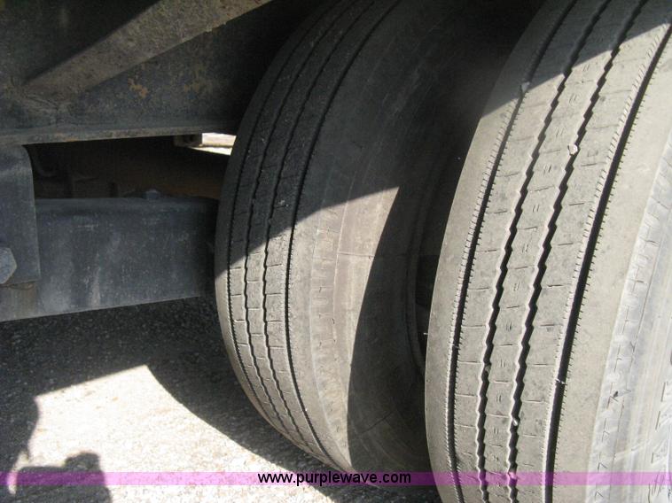 image for item H6393 2000 Belshe DT255 gooseneck equipment trailer