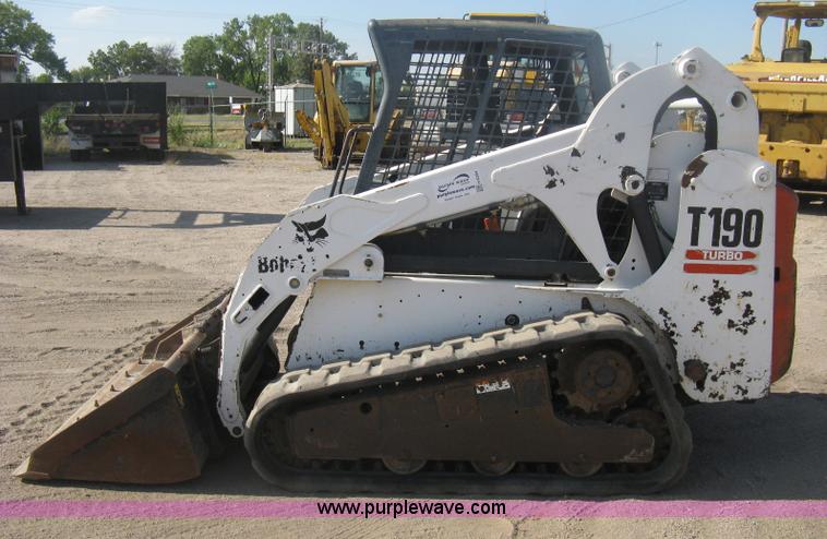 image for item H6394 2004 Bobcat T190 Turbo track skid steer