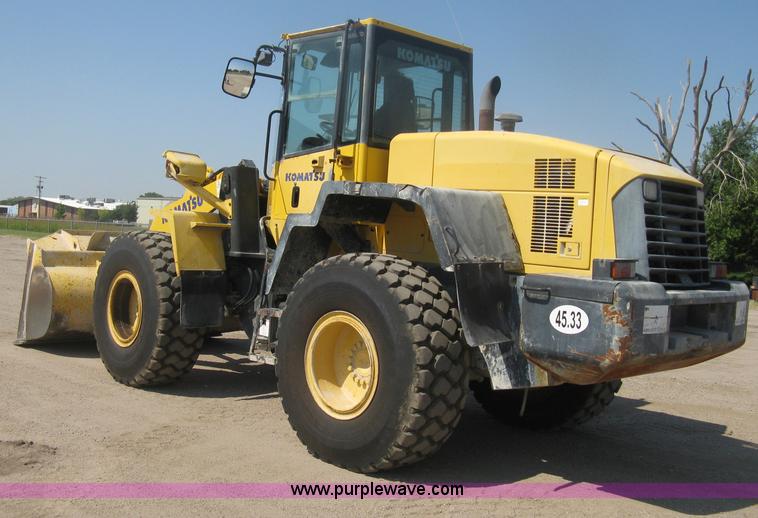 image for item H6414 2004 Komatsu WA320-5L Galeo wheel loader