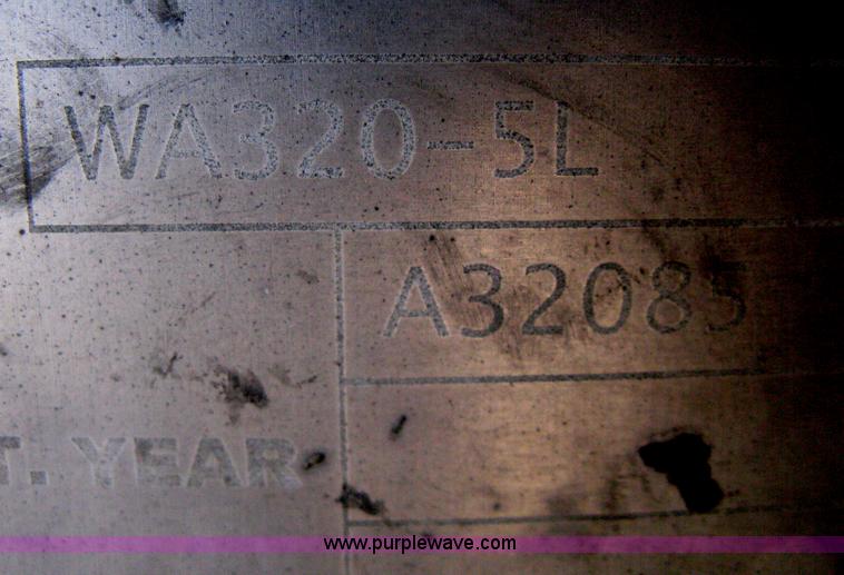 image for item H6414 2004 Komatsu WA320-5L Galeo wheel loader