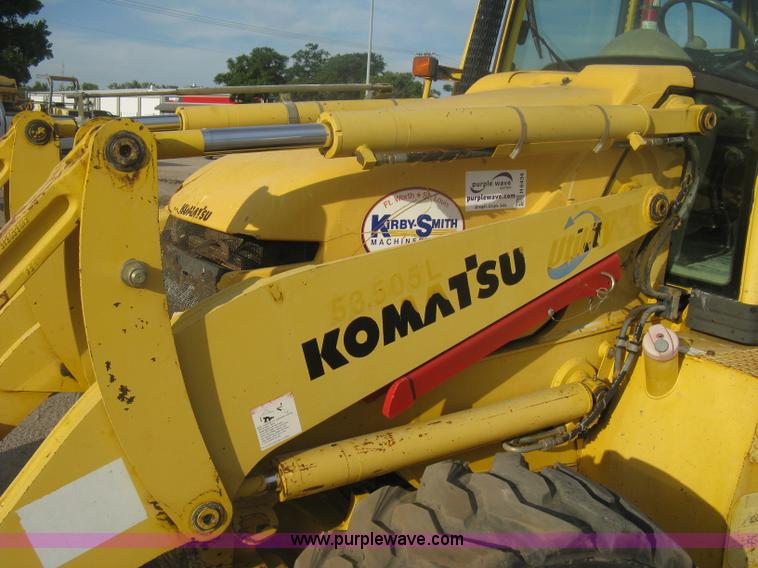 image for item H6434 2002 Komatsu WB140-2 backhoe