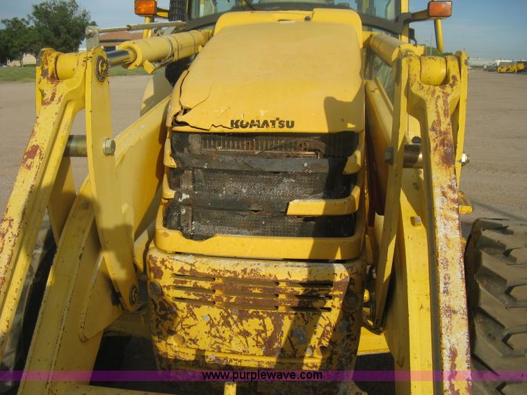 image for item H6434 2002 Komatsu WB140-2 backhoe